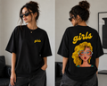 Girls Pop Art Oversized T-Shirt