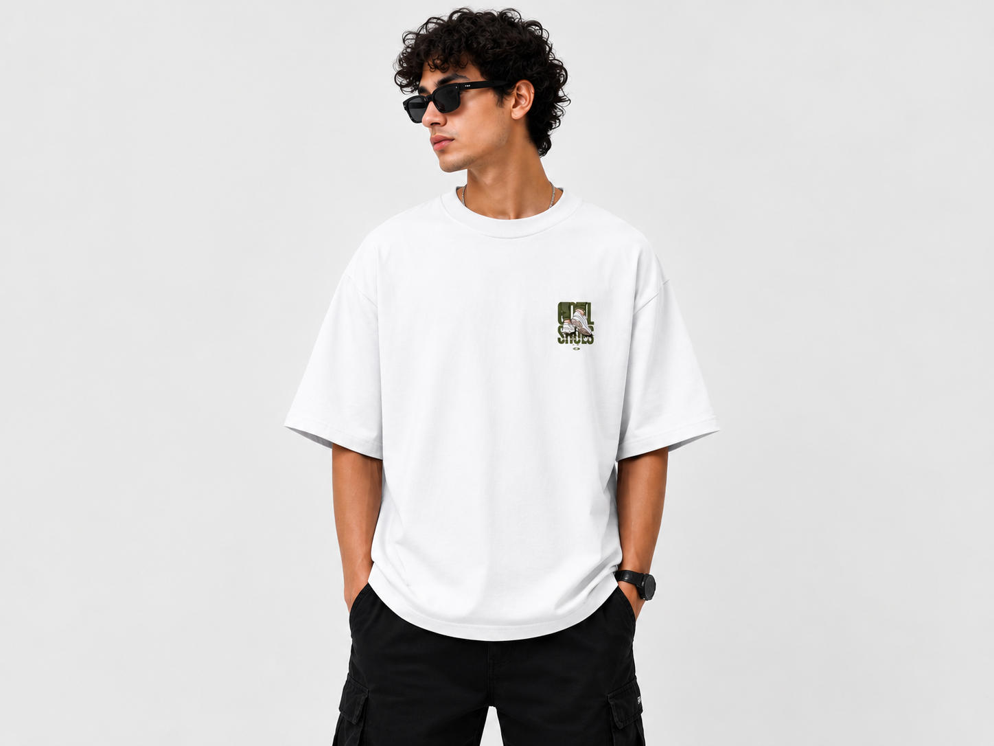 unsex Cool Shoes Oversized T-Shirt
