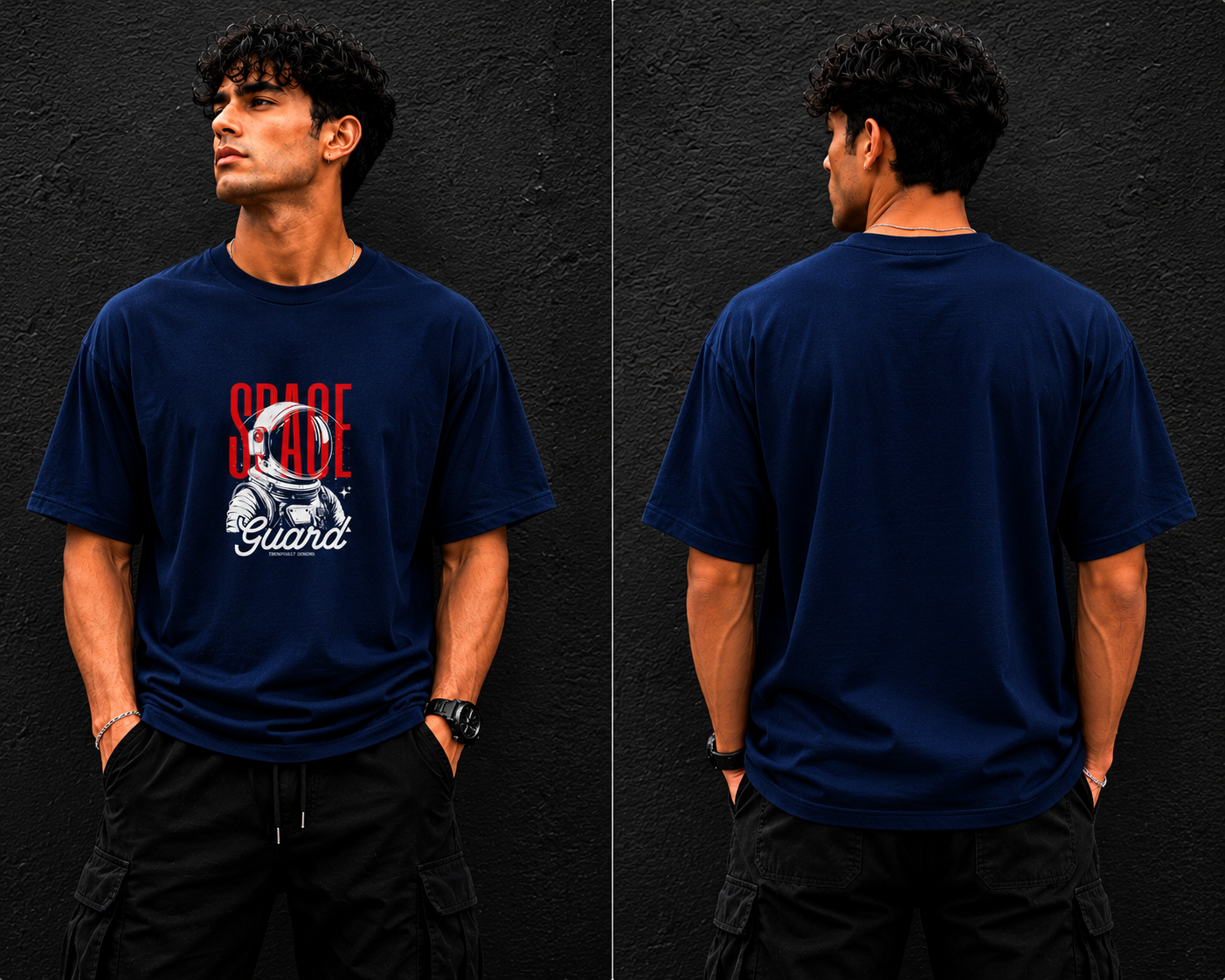 Space Guard – Astronaut Graphic T-Shirt