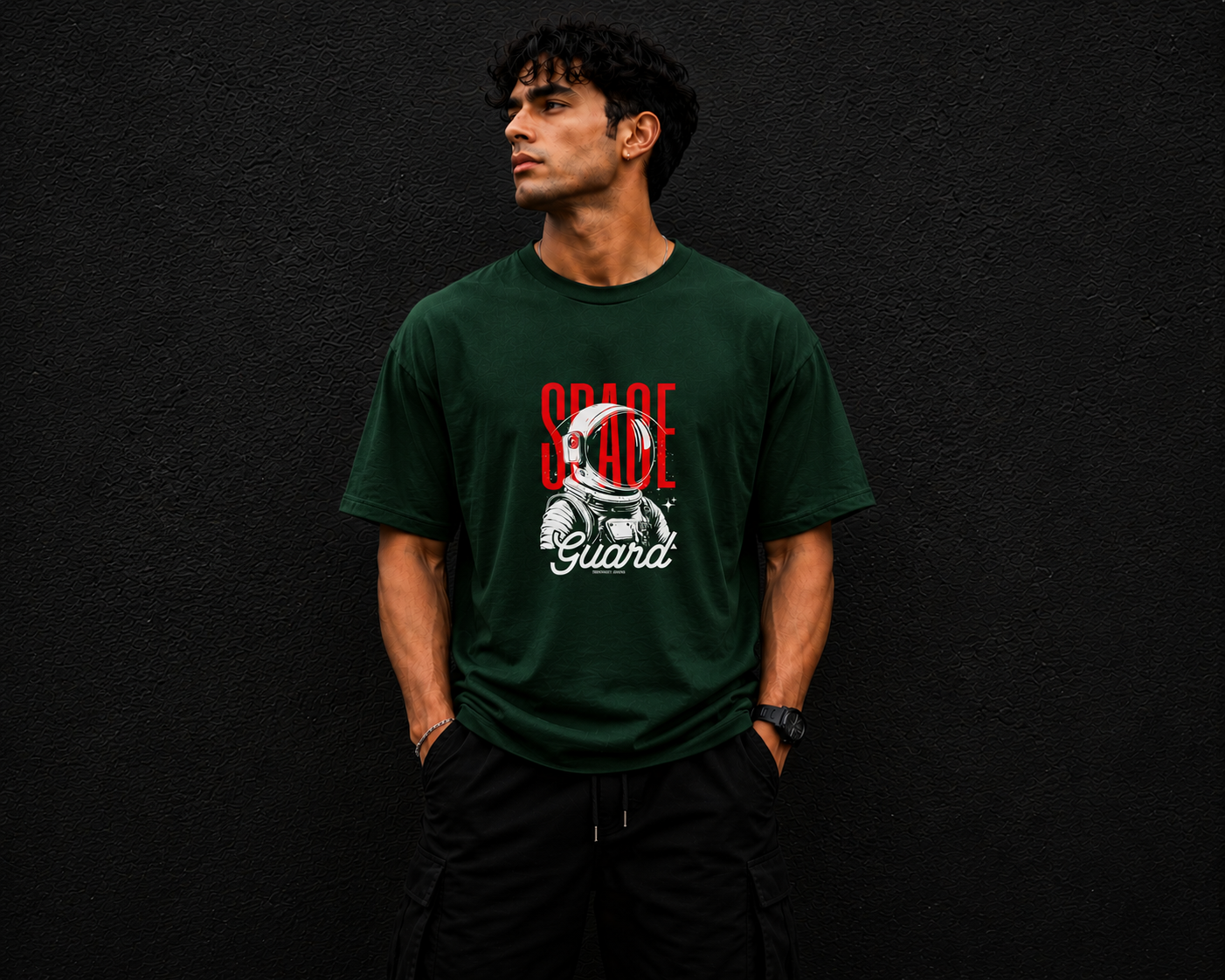 Space Guard – Astronaut Graphic T-Shirt