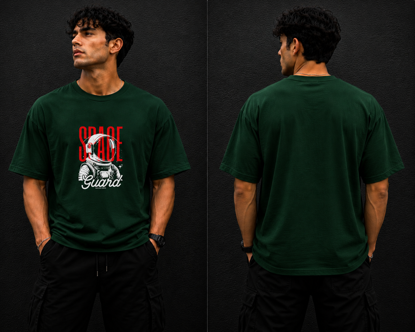 Space Guard – Astronaut Graphic T-Shirt