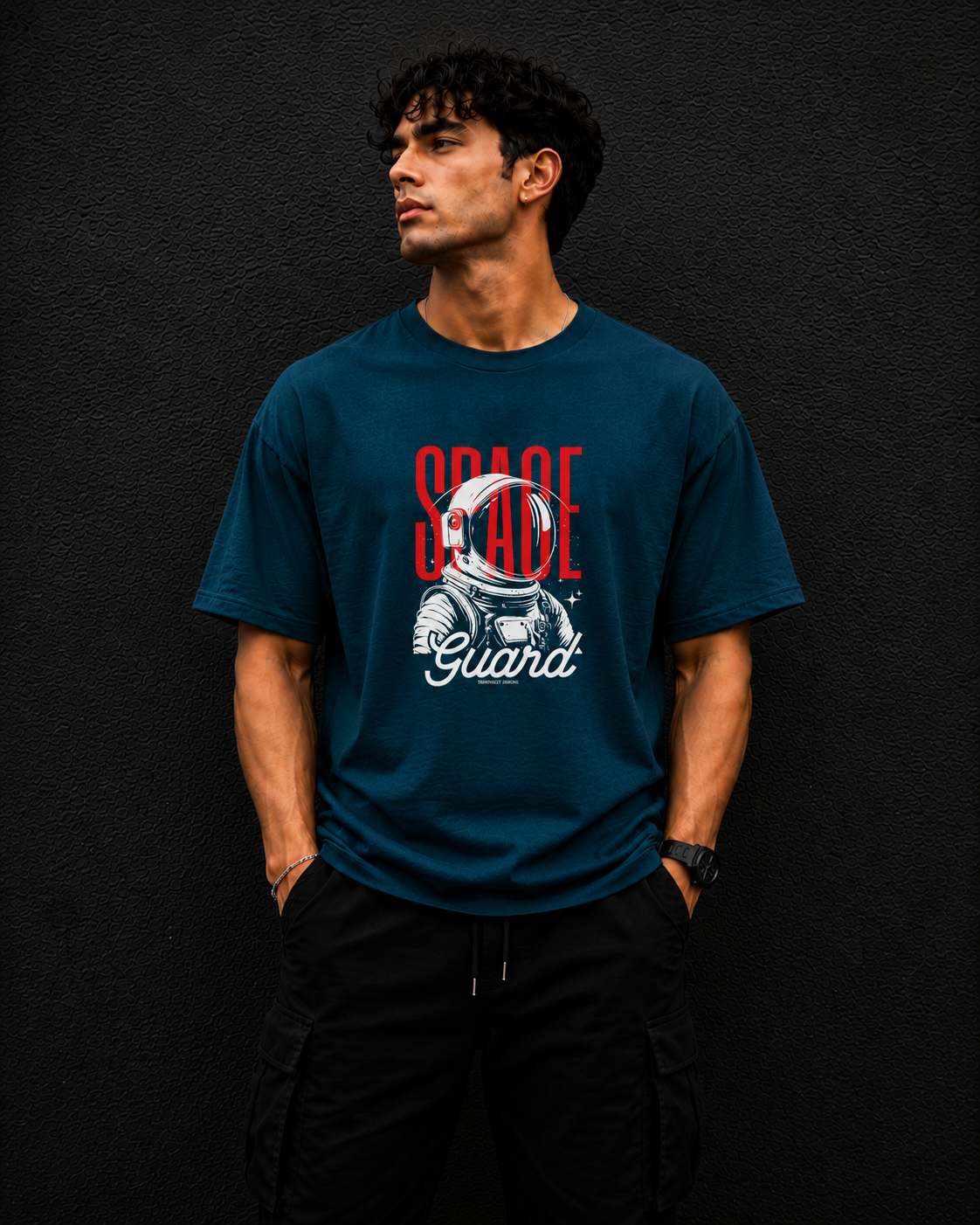 Space Guard – Astronaut Graphic T-Shirt