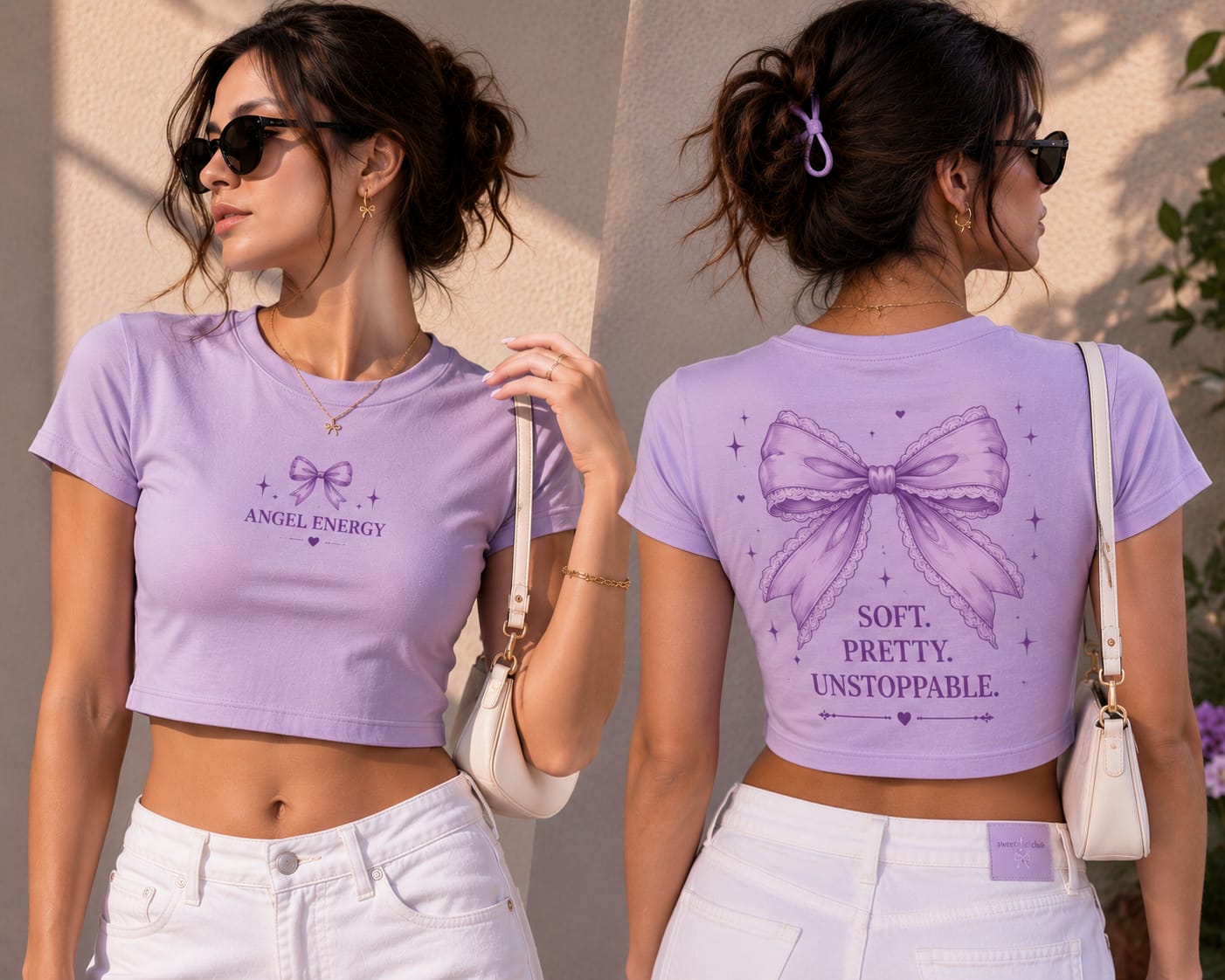 Angel Crop T - Shirt